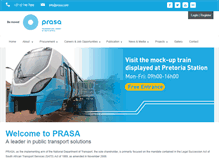 Tablet Screenshot of prasa.com