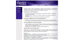 Desktop Screenshot of kurier.prasa.com.pl