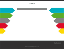 Tablet Screenshot of prasa.pl
